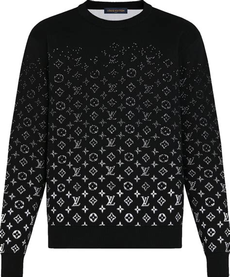 lv monogram sweater.